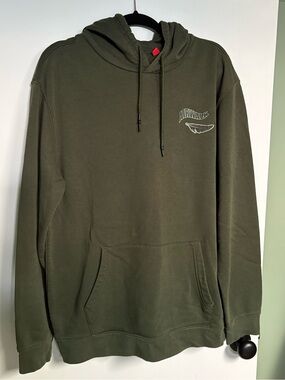 Airwalk Olive Hoodie with Subtle Logo
